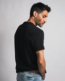Camiseta Básica Premium Negra- Regular