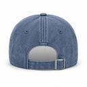 Gorra Vintage Washed Azul CRUW - vista trasera con correa ajustable