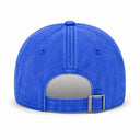 Gorra Vintage Washed Azul Rey CRUW - vista trasera con correa ajustable