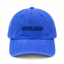 Gorra Vintage Washed Azul Rey CRUW - vista frontal