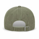 Gorra Vintage Washed Verde Militar CRUW - vista trasera con correa ajustable