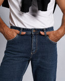 Jean Regular Azul Oscuro Limpio - GEORGE